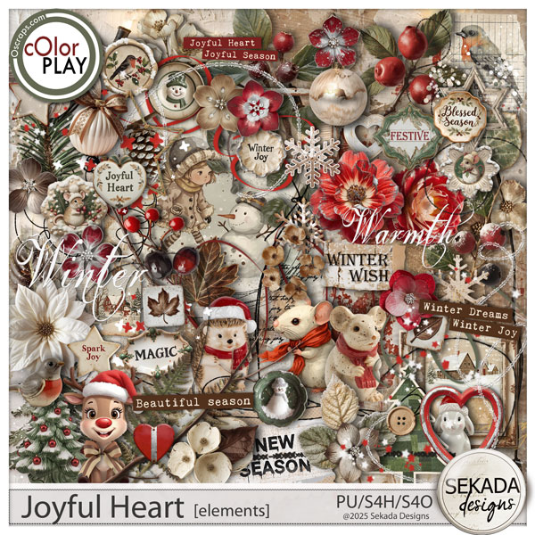 Joyful Heart Elements by Sekada Designs 