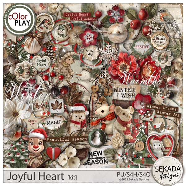 Joyful Heart Kit by Sekada Designs