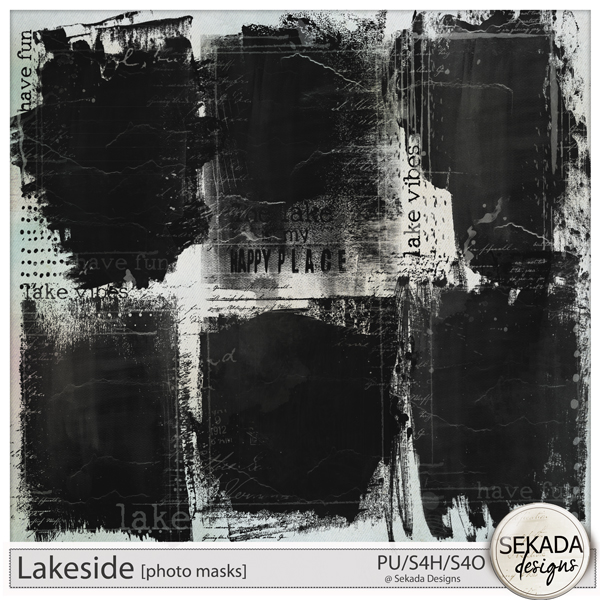 Lakeside Photo Masks by Sekada Designs