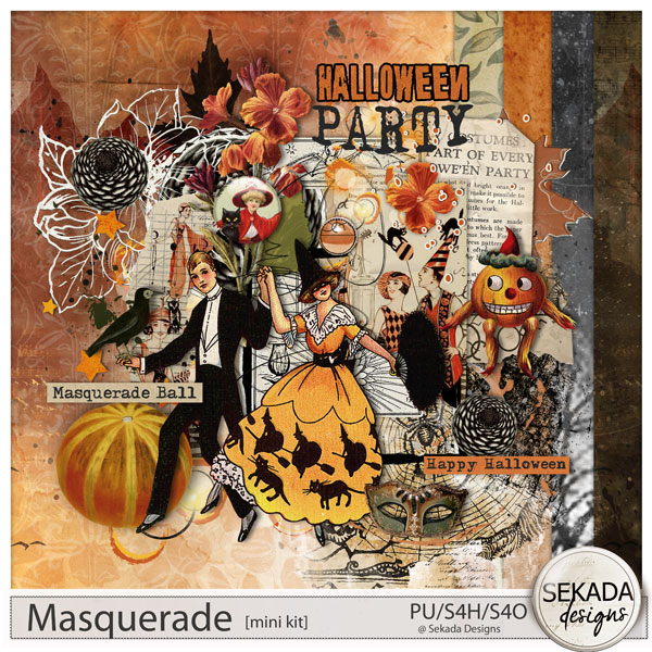 Masquerade Mini Kit by Sekada Designs