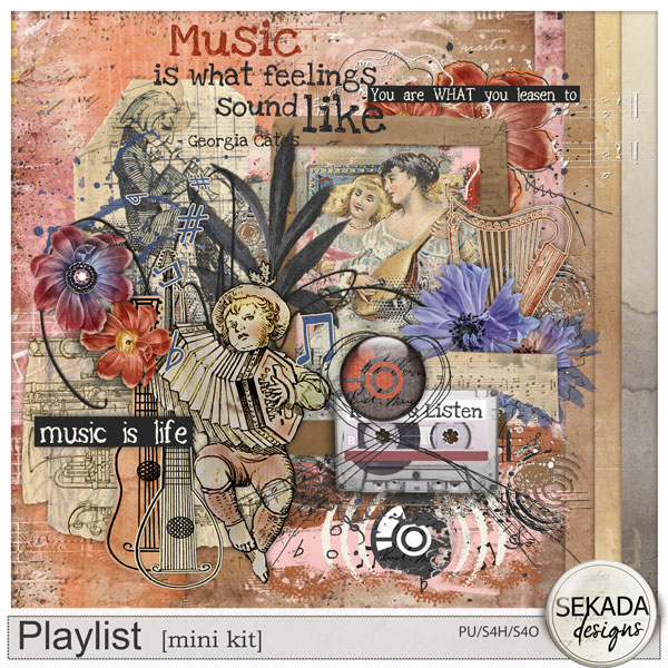 Playlist Mini Kit by Sekada Designs