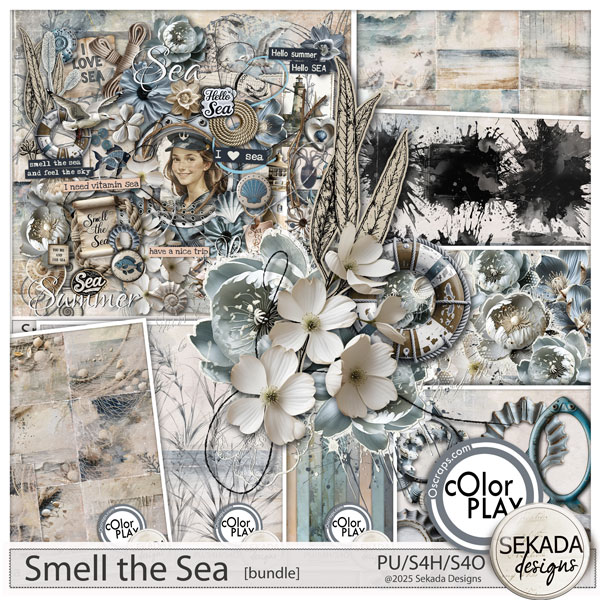 Smell the Sea Bundle by Sekada Designs