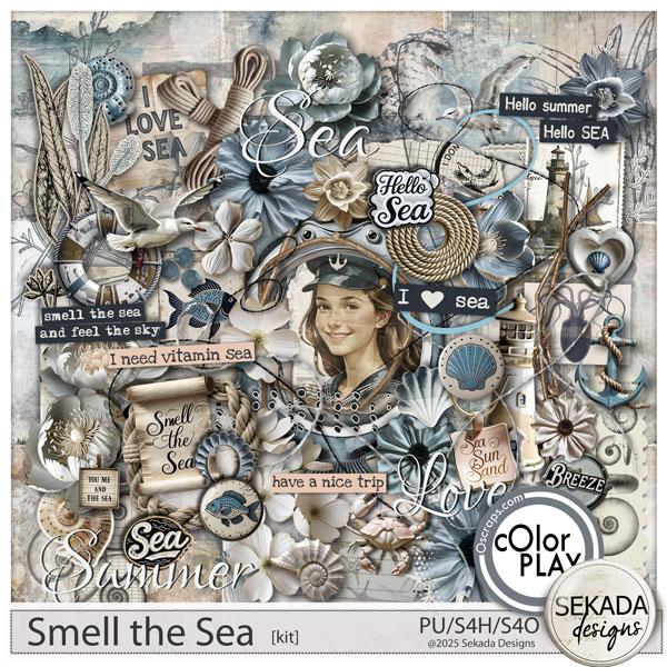 Smell the Sea Kit by Sekada Designs