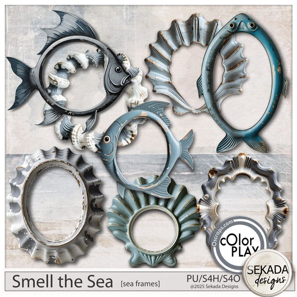 Smell the Sea Frames by Sekada Designs