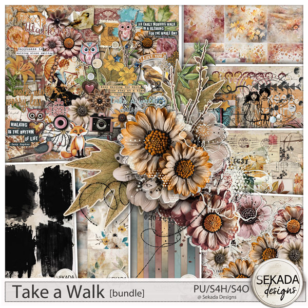 Take a Walk Bundle by Sekada Designs