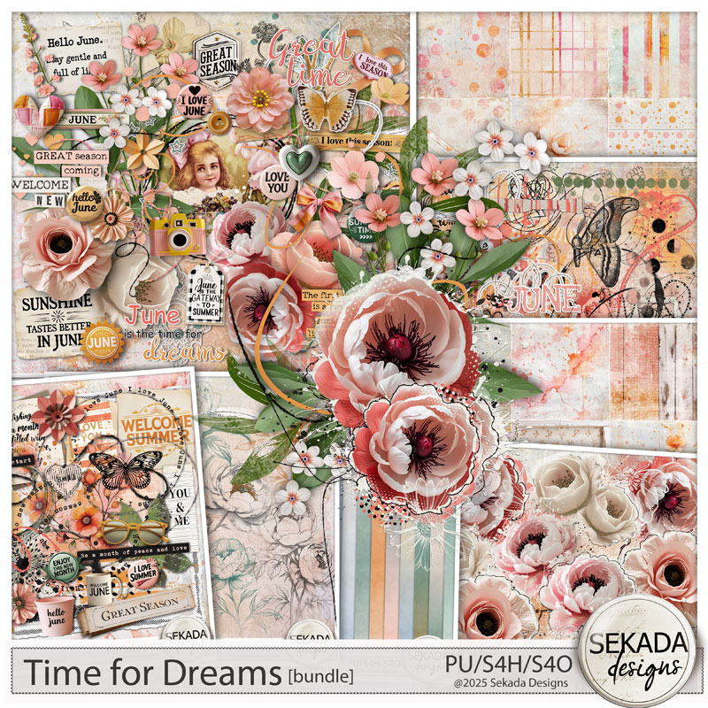 Time for Dreams Bundle by Sekada Designs