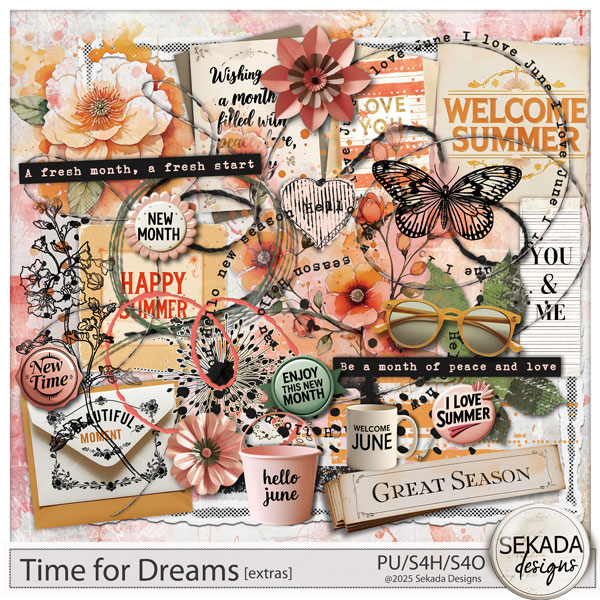 Time for Dreams Extras by Sekada Designs 
