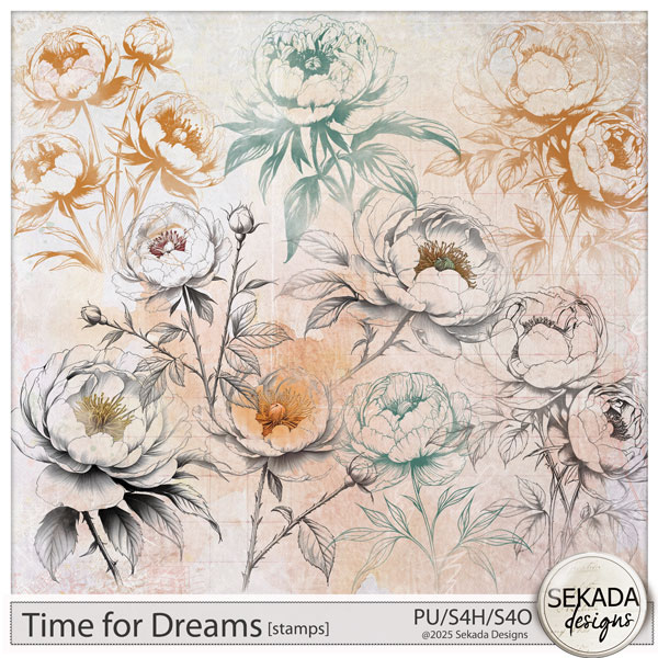 Time for Dreams Stamps by Sekada Designs