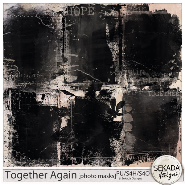 Together Again Photo Masks by Sekada Designs 