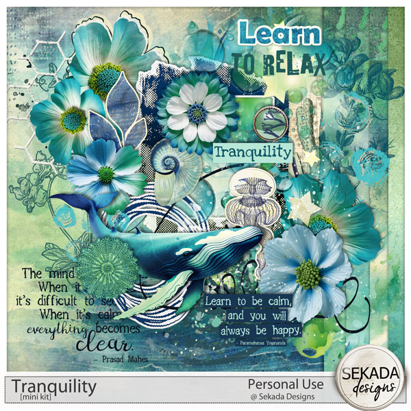 Tranquility Mini Kit by Sekada Designs