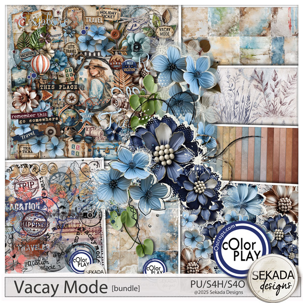 Vacay Mode Bundle by Sekada Designs