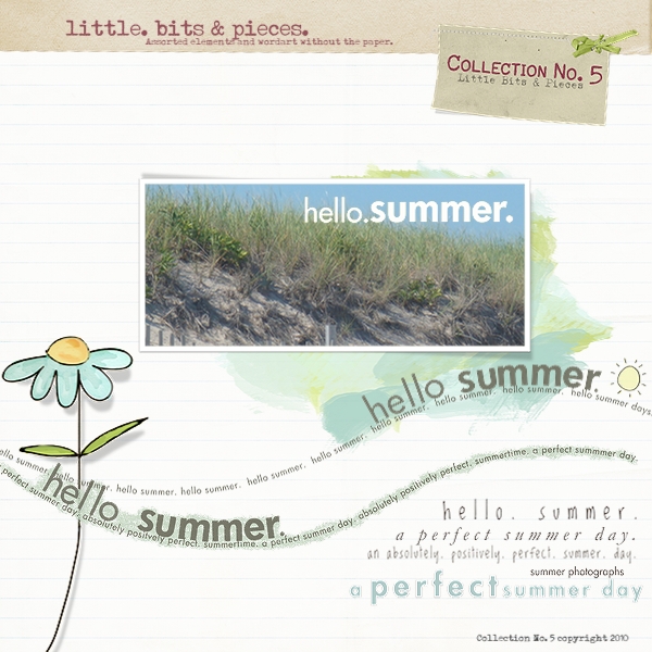 Little Bits & Pieces No. 5 {Hello Summer} 