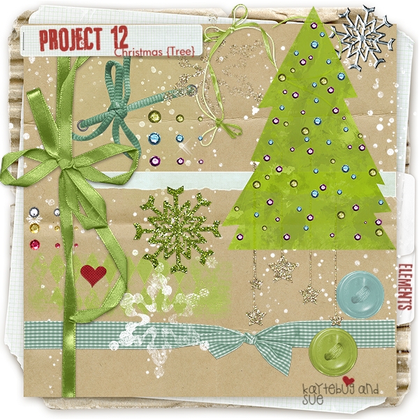 PROJECT 12: Christmas {Tree} Elements
