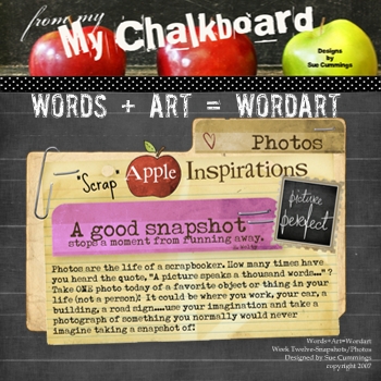 "Scrap"Apple Inspirations {Week 12}