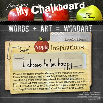 "Scrap" Apple Inspirations {Week 15}