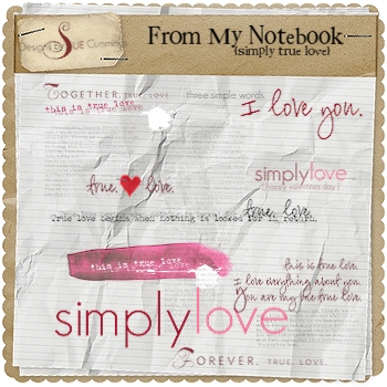 From My Notebook - Simply {True Love}