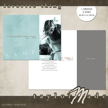 Favorite Thing Layered Template (FREEBIE!!!)