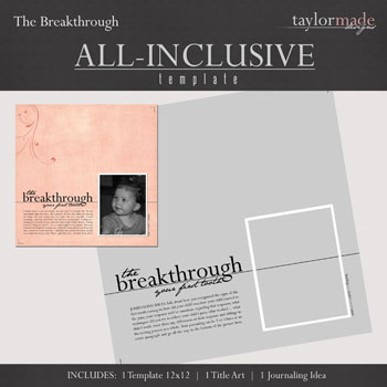 All Inclusive Template - Breakthrough - 12x12