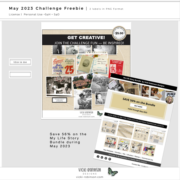 May 2023 Challenge Freebie