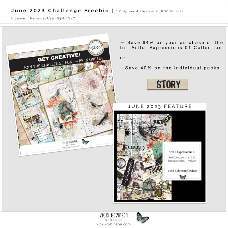 June 2023 Challenge Freebie June 2023 Challenge Freebie