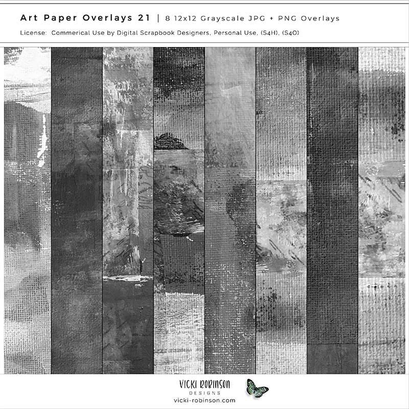 Art Paper Overlays 21