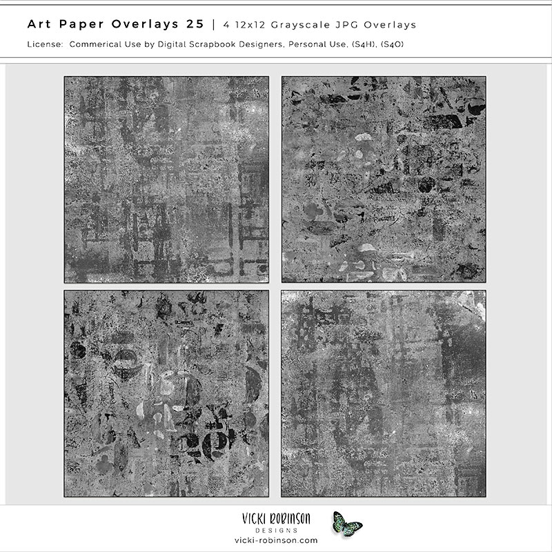 Art Paper Overlays 25