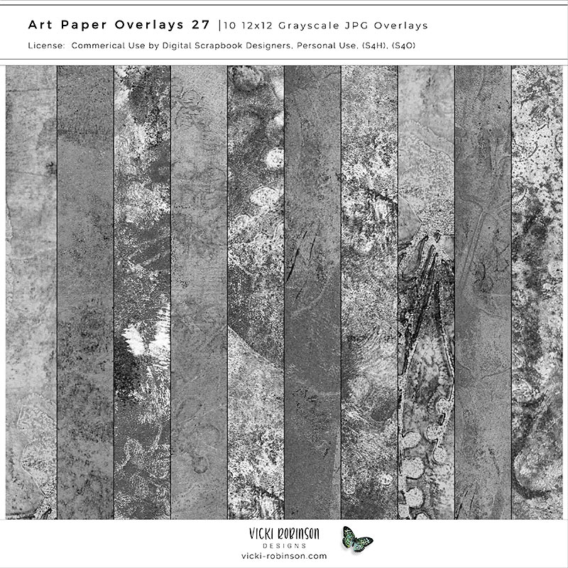 Art Paper Overlays 27