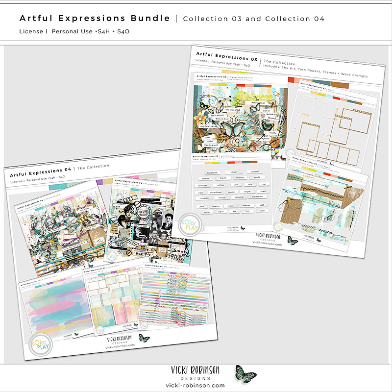 Black Friday 2022 Special Grab Bag Artful Expressions 03 and 04 Bundle