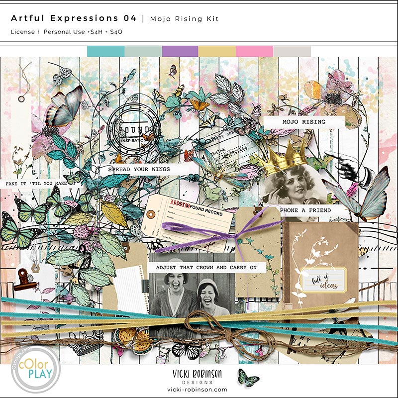 Artful Expressions 04 Mojo Rising Kit