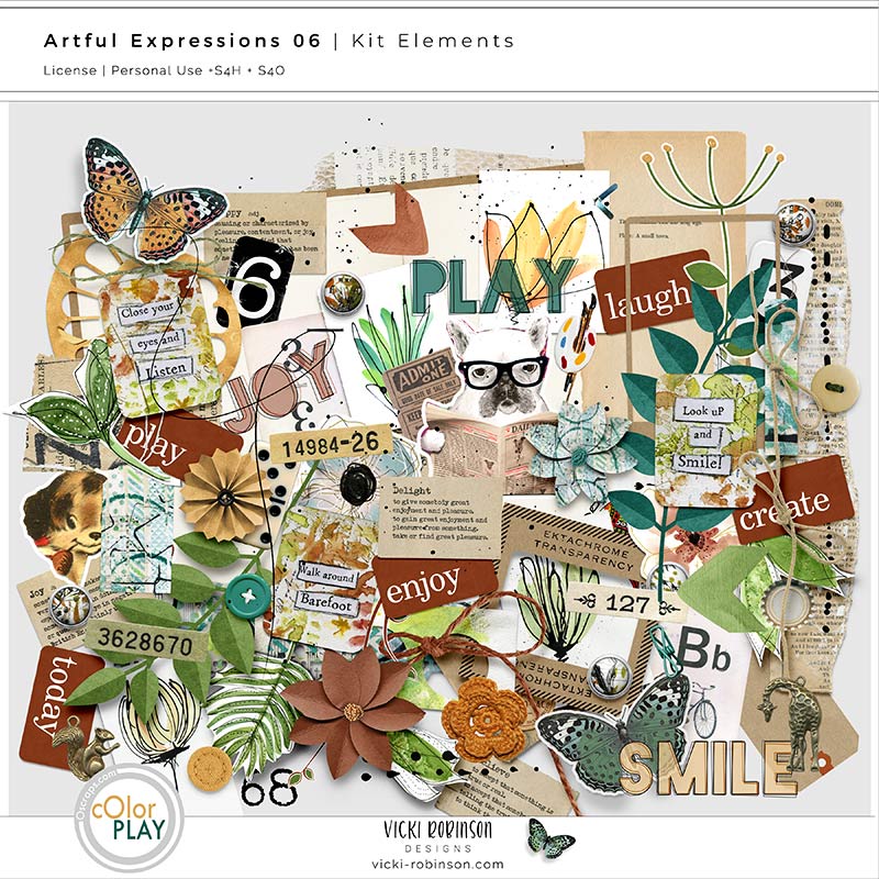 Artful Expressions 06 Kit Elements