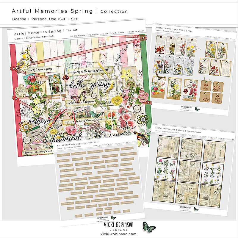 Artful Memories Spring Collection