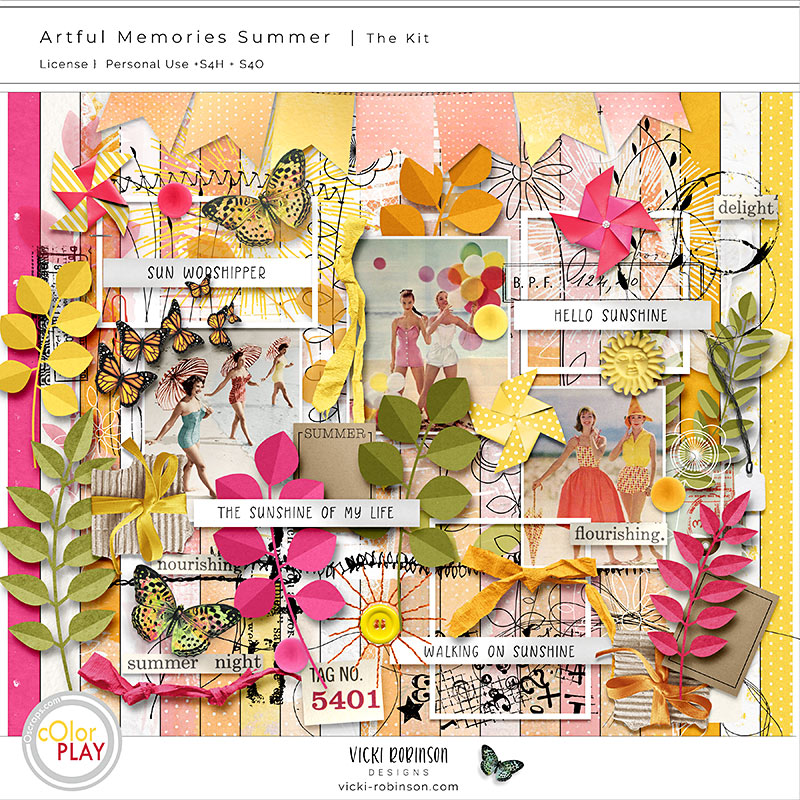 Artful Memories Summer Kit