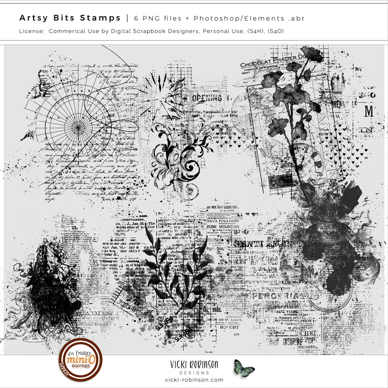 Arty Bits Stamps and Brushes
