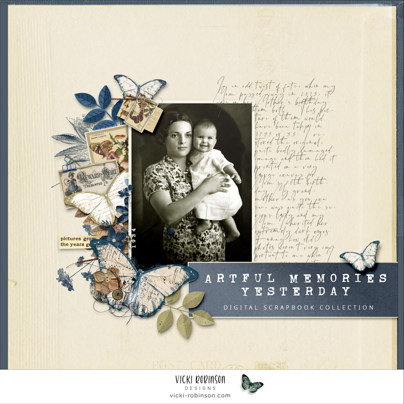 Artful Memories Yesterday Collection