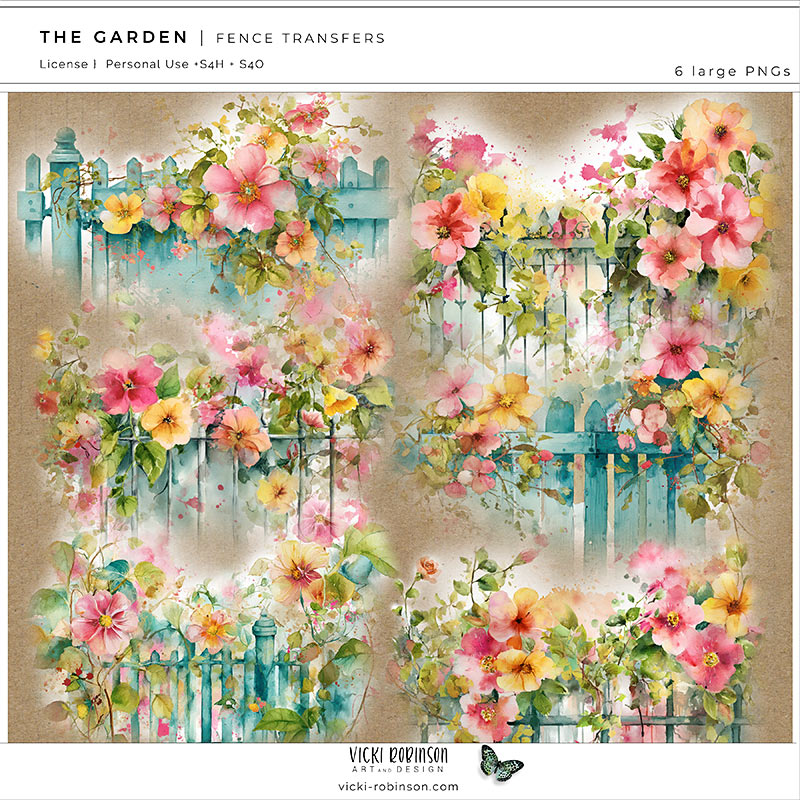 The Garden Fence Transfers