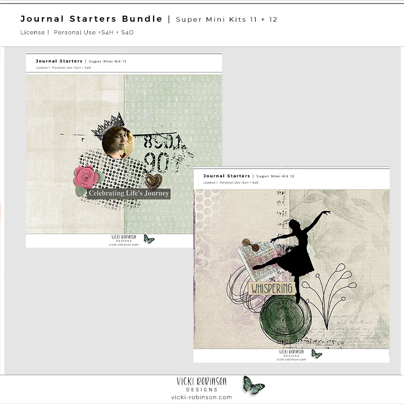 Journal Starters Bundle 11 and 12