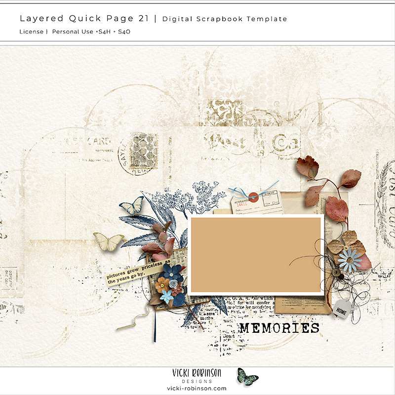 Heritage Digital Scrapbook Kit: Our Moments - Creative Memories