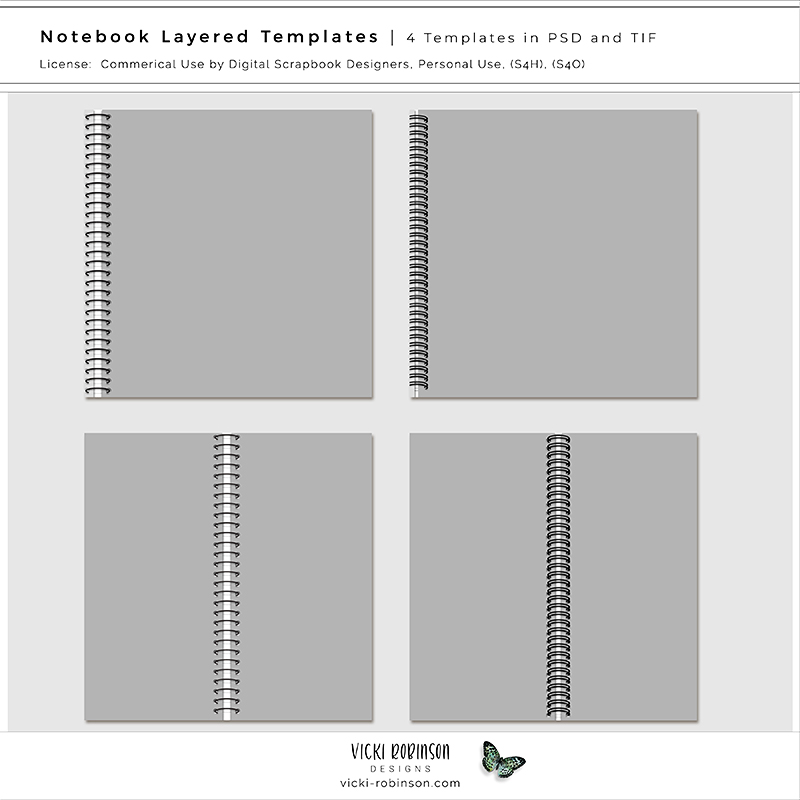 Notebook Layered Templates