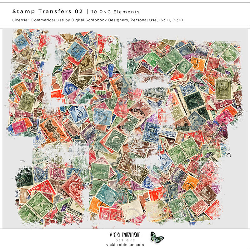 Postage Stamp Transfers 02