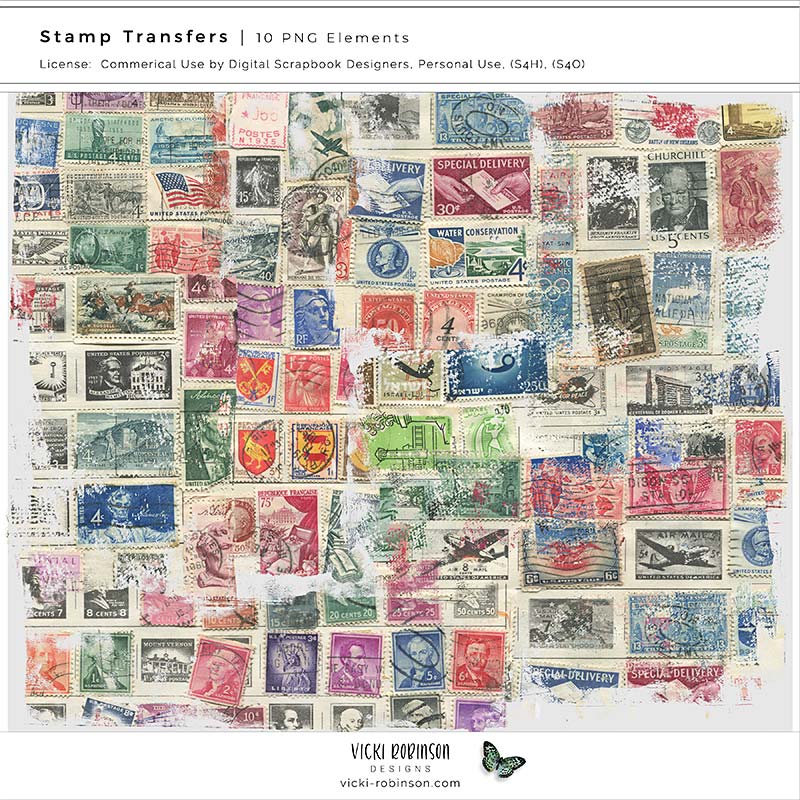 Postage Stamp Transfers