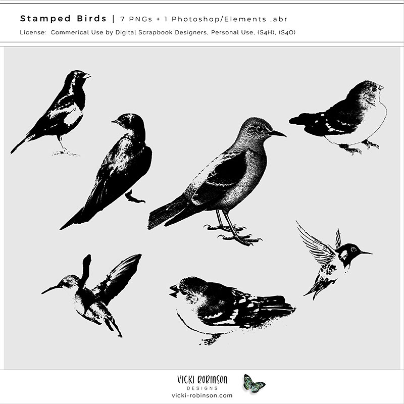 Stamped Birds