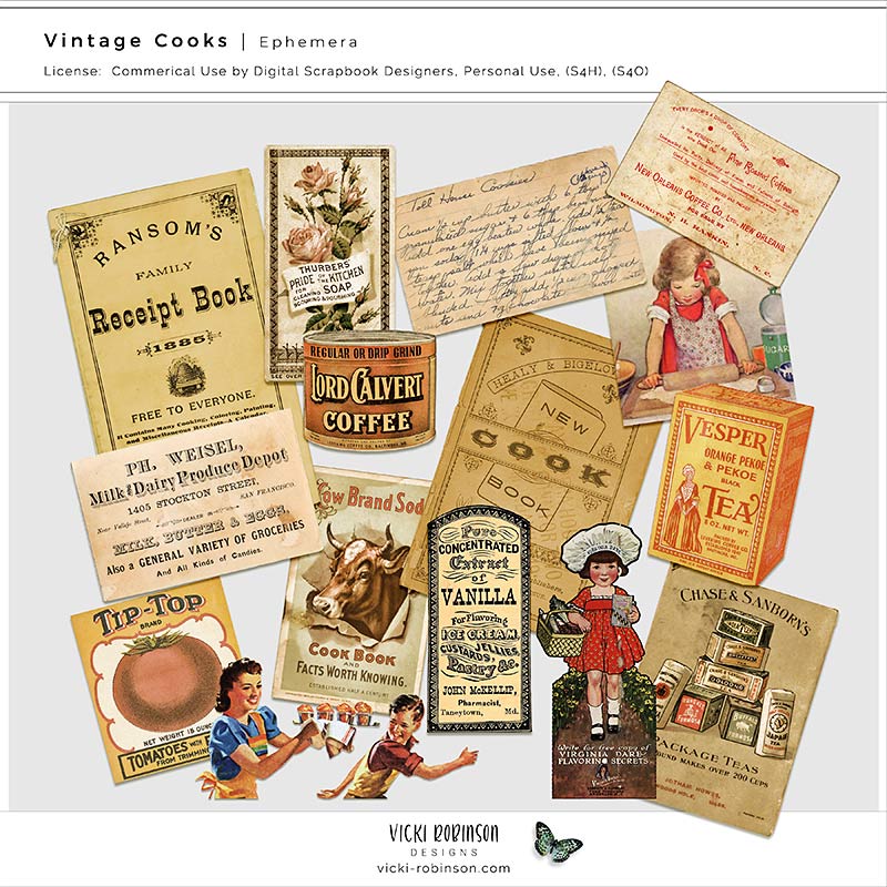 Vintage Cooks Ephemera 01