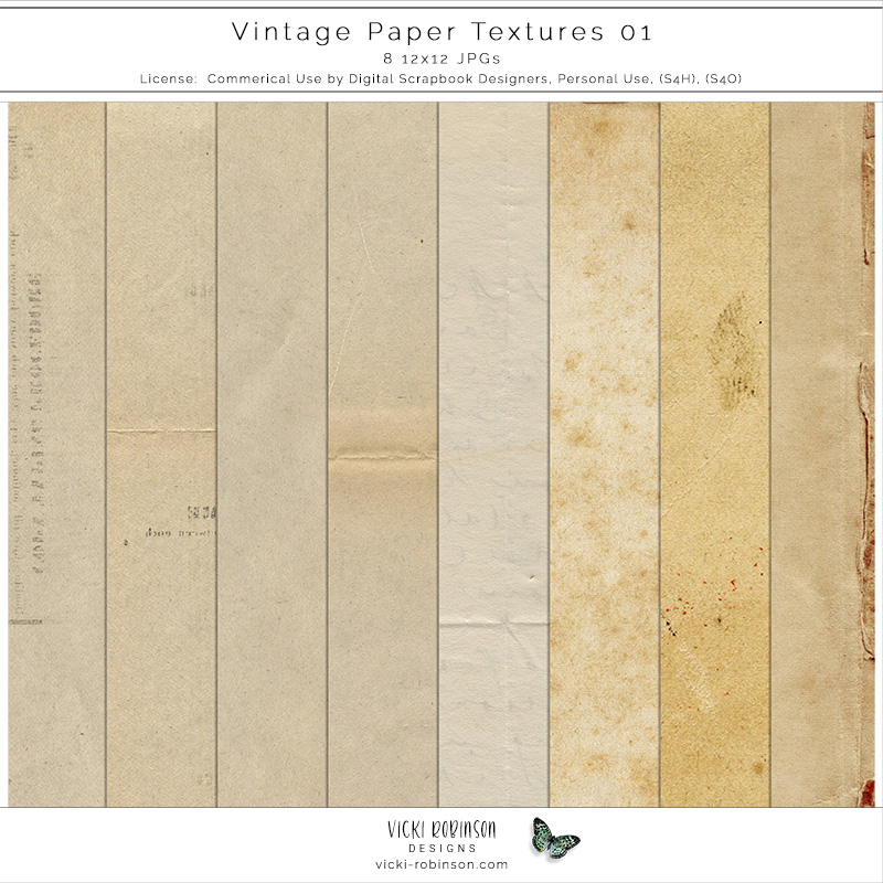 Vintage Paper Texture Backgrounds 01