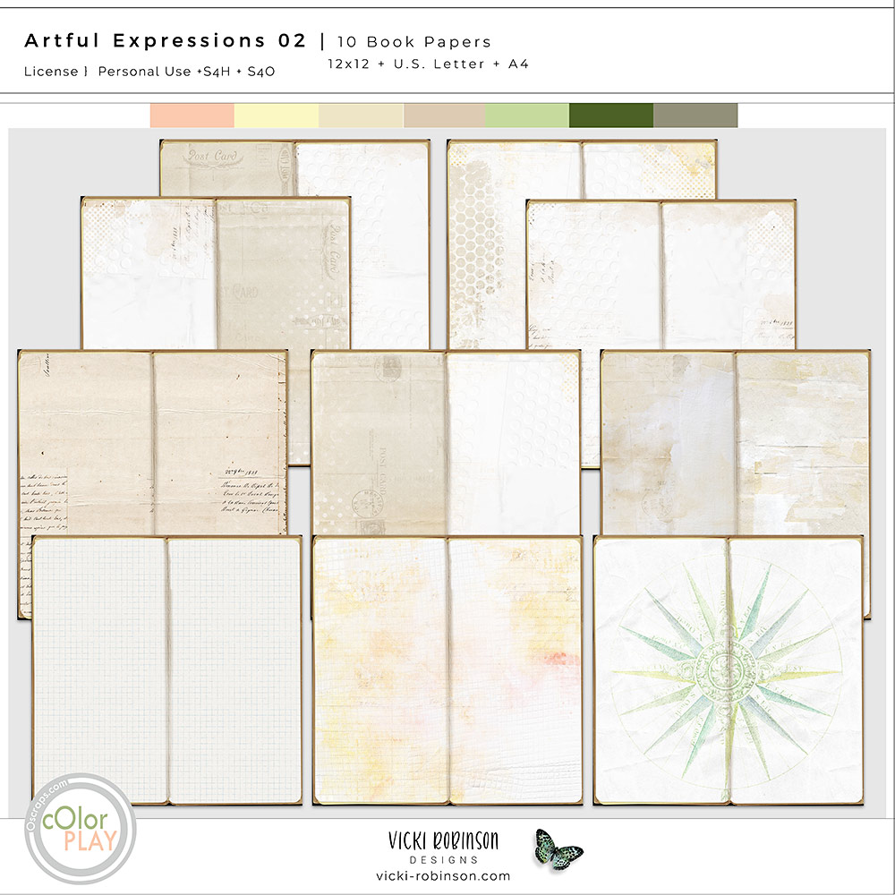 Artful Expressions 02 Book Papers