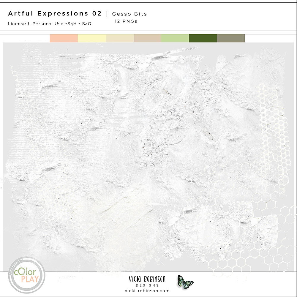 Artful Expressions 02 Gesso