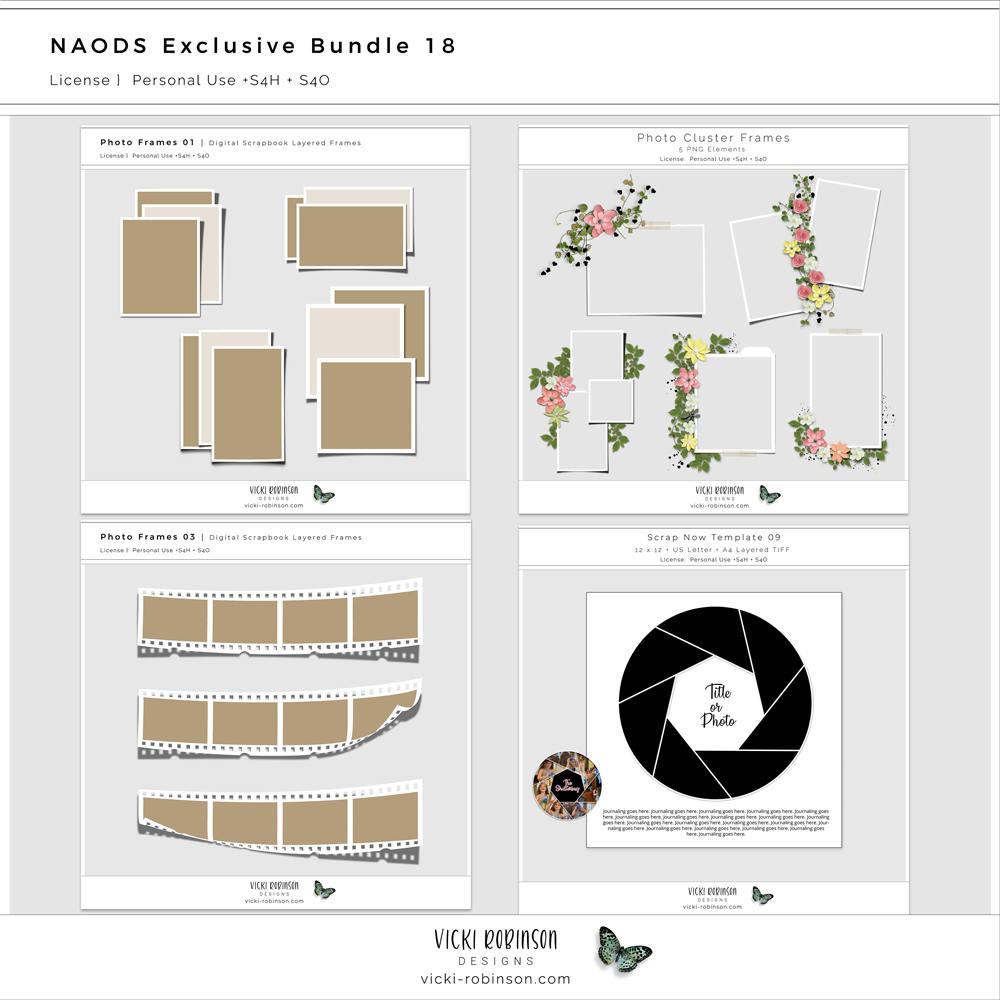 NAODS Exclusive Bundle 18 - save 60%