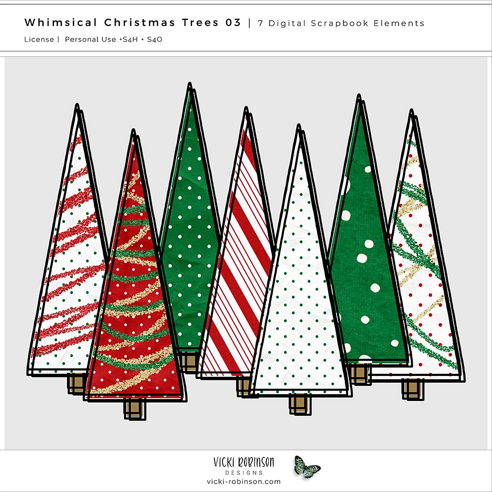 Whimsical Christmas Trees 03