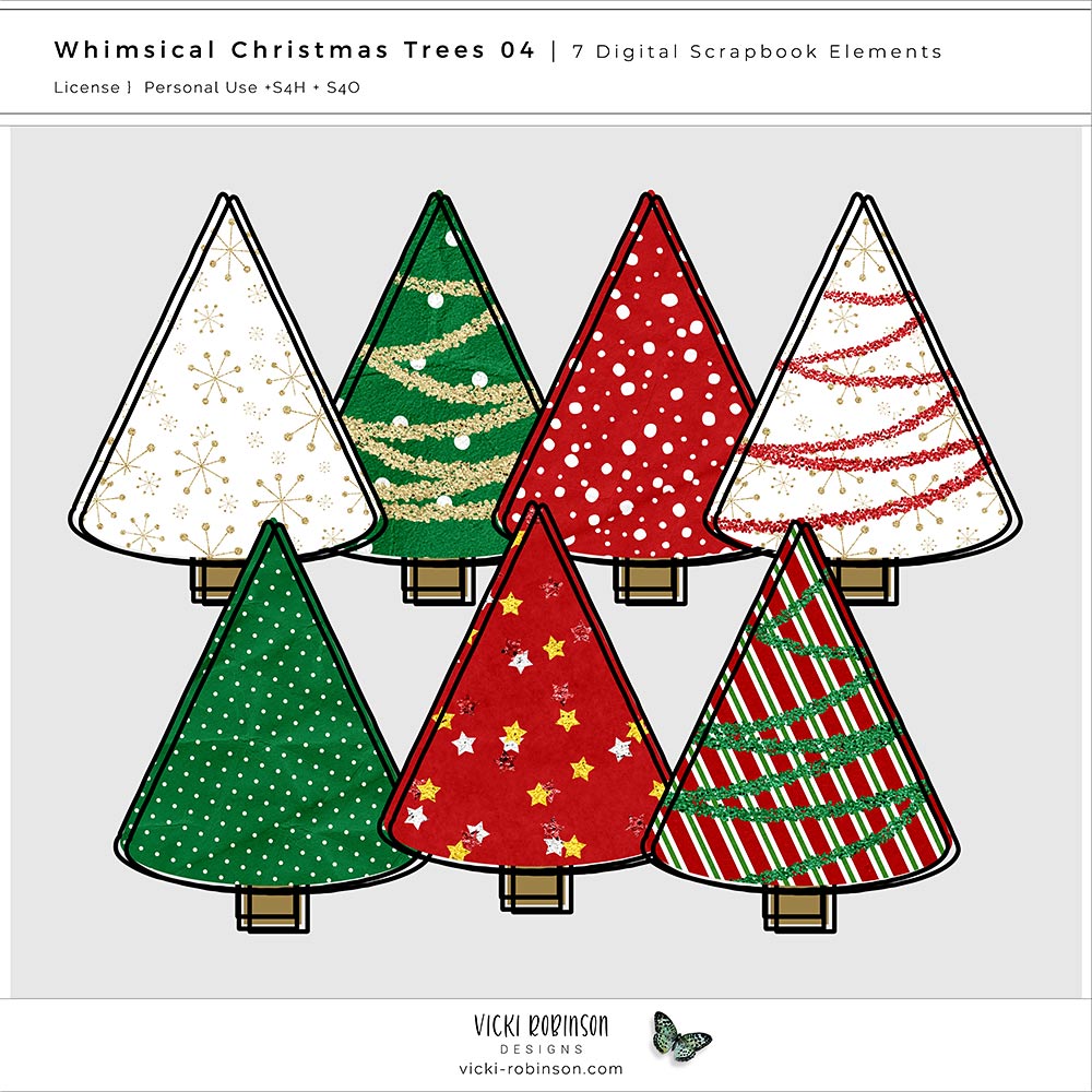 Whimsical Christmas Trees 04