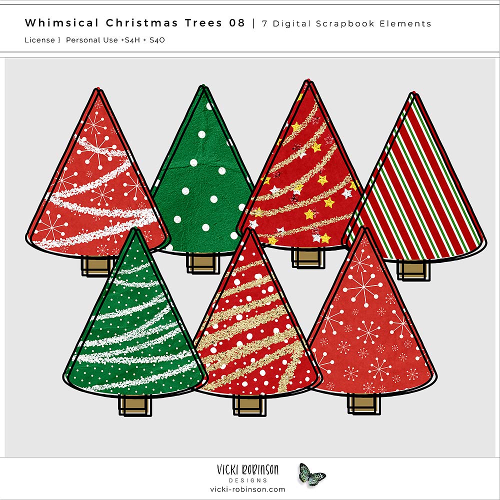 Whimsical Christmas Trees 08