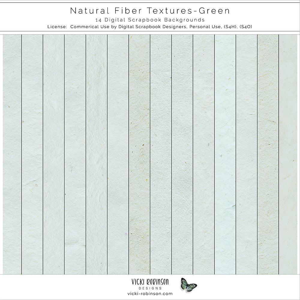 Green Natural Fiber Textured Backgrounds